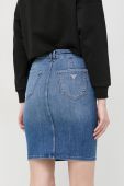 Джинсова спідниця Guess mini олівець колір блакитний (3099276)