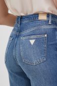 Джинси Guess жіночі висока посадка колір блакитний (3082422)