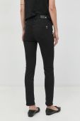 Джинси Patrizia Pepe жіночі середня посадка колір чорний (2923784)