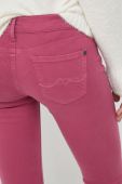 Джинси Pepe Jeans Soho жіночі середня посадка колір фіолетовий (2930992)