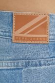 Джинси Pepe Jeans Dover Weave жіночі висока посадка колір блакитний
