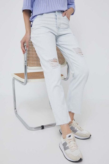 Джинси Pepe Jeans Celyn Sky жіночі висока посадка колір блакитний