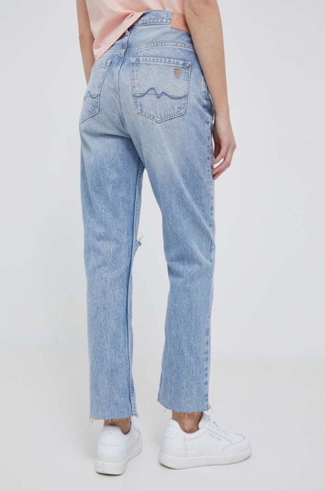 Джинси Pepe Jeans жіночі висока посадка колір блакитний (3267176) фото 3