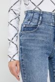 Джинси Miss Sixty Others жіночі висока посадка колір блакитний (2895092)