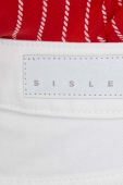 Джинси Sisley жіночі висока посадка колір білий (3128698)