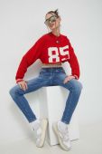 Джинси Tommy Jeans жіночі висока посадка колір блакитний (3014778)