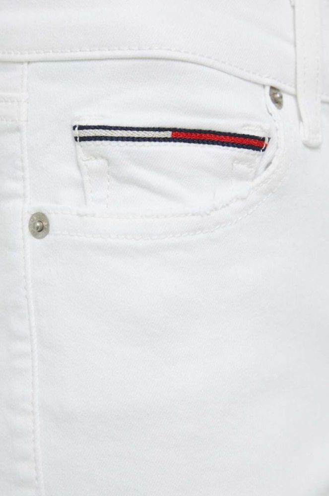 Джинси Tommy Jeans жіночі середня посадка колір білий (2980065) фото 4