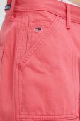 Джинси Tommy Jeans жіночі висока посадка колір рожевий (3309208)