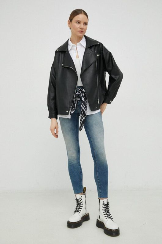 Джинси G-Star Raw жіночі середня посадка колір блакитний (3019818) фото 2