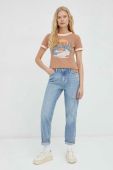 Джинси Lee Carol жіночі висока посадка колір блакитний (3120938)