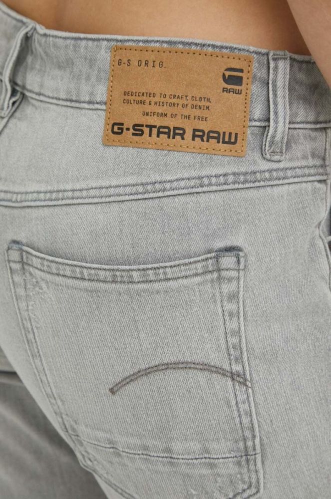 Джинси G-Star Raw Kate жіночі середня посадка колір сірий (3252603) фото 4