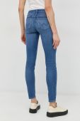 Джинси Wrangler Skinny 615 жіночі середня посадка damskie medium waist колір блакитний