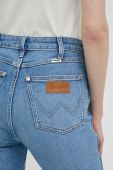 Джинси Wrangler Walker жіночі висока посадка колір блакитний (3088344)