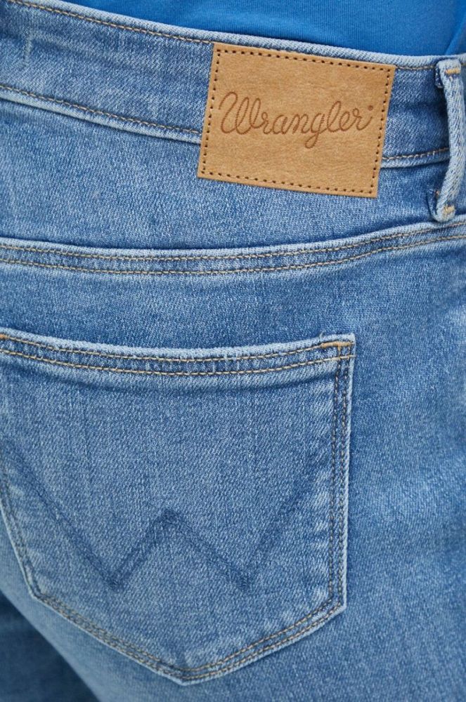 Джинси Wrangler 615 жіночі колір блакитний (3108838) фото 4