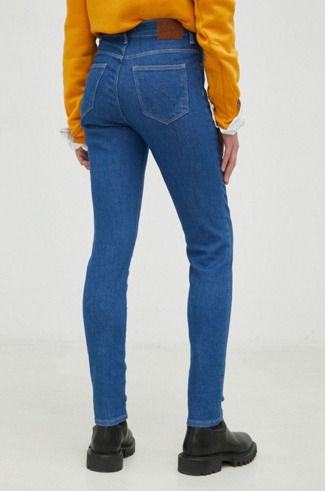 Джинси Wrangler 630 жіночі висока посадка колір блакитний (3110576) фото 3