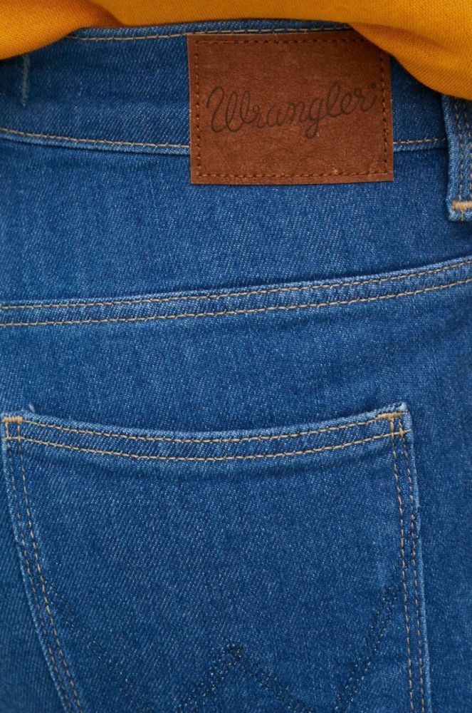 Джинси Wrangler 630 жіночі висока посадка колір блакитний (3110576) фото 4