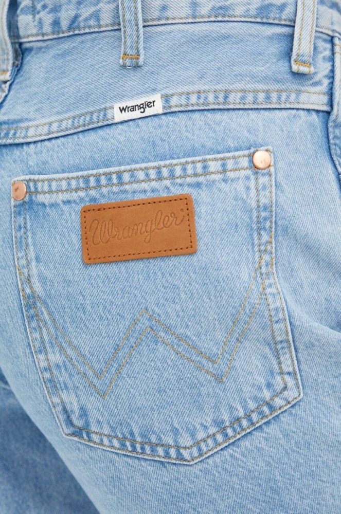 Джинси Wrangler Wild West жіночі висока посадка колір блакитний (3161058) фото 4