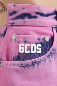 Джинси GCDS жіночі висока посадка колір рожевий (2984856)