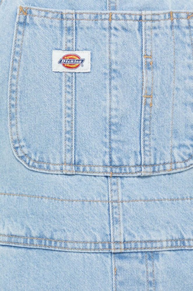 Джинсовий комбінезон Dickies колір блакитний фото 5
