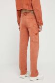 Джинси Guess Originals жіночі висока посадка колір помаранчевий (3261243)
