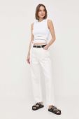 Джинси Patrizia Pepe жіночі висока посадка колір білий (3148026)