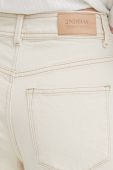 Джинси 2NDDAY Freddy жіночі колір бежевий Джинси 2NDDAY Freddy жіночі колір бежевий