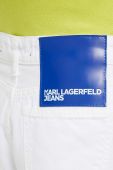 Джинси Karl Lagerfeld Jeans жіночі середня посадка колір білий (3435392)