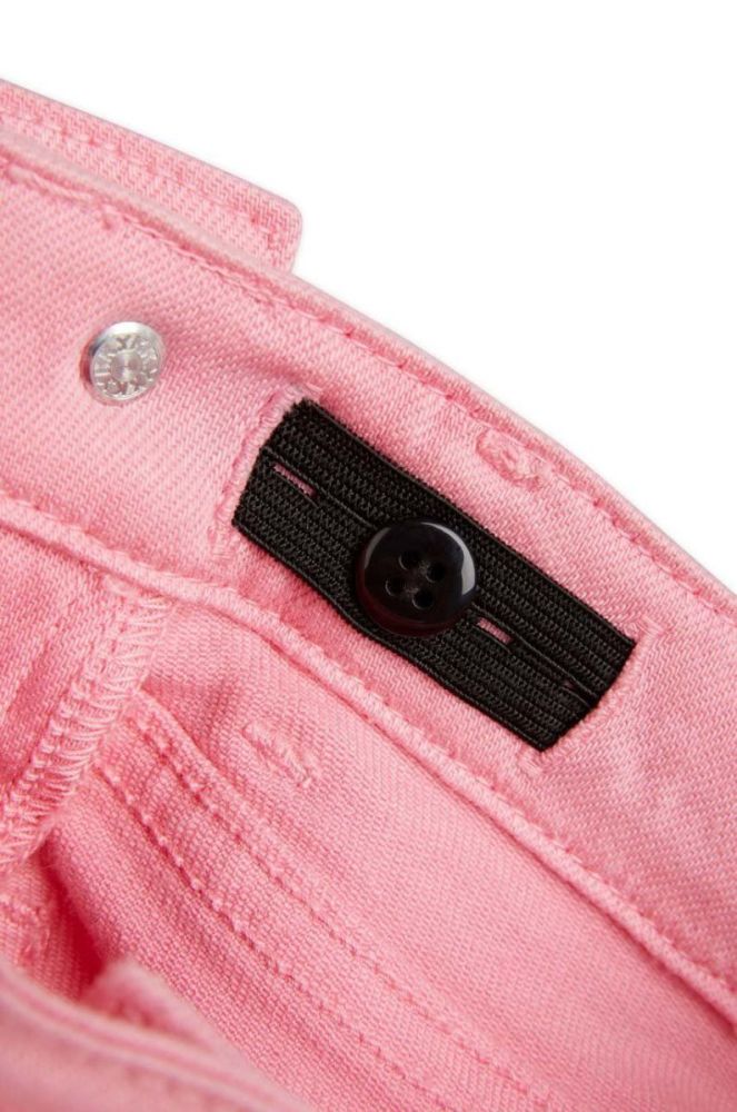Дитячий бавовняний комбінезон Mini Rodini колір рожевий фото 6