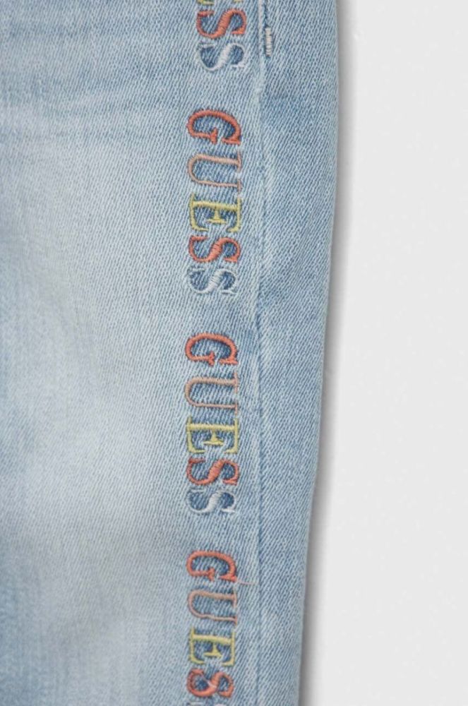 Дитячі джинси Guess колір блакитний (3052939) фото 3