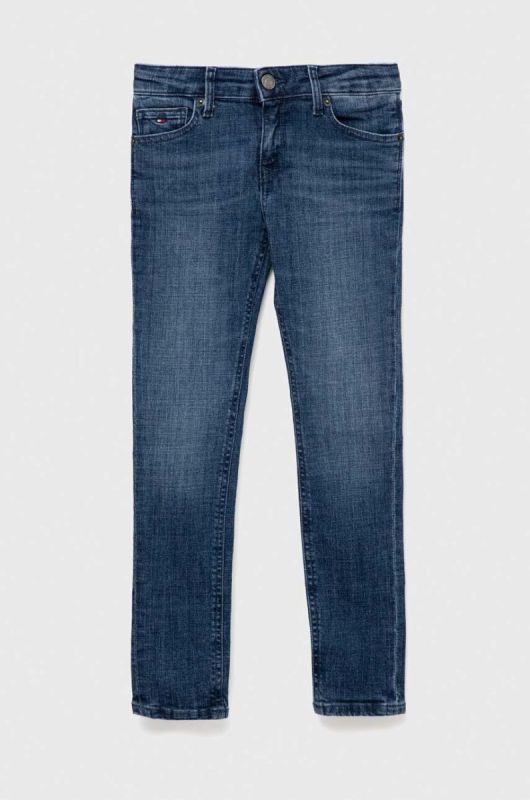 Дитячі джинси Tommy Hilfiger колір блакитний (3176693)