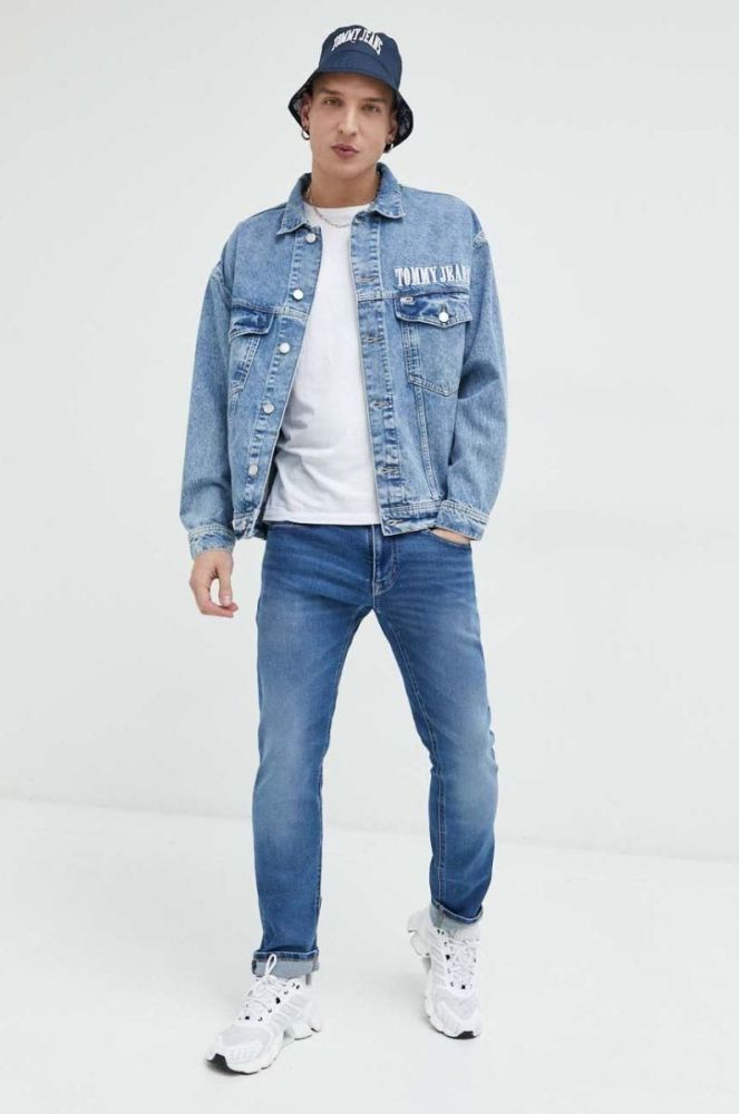 Джинси Tommy Jeans Scanton чоловічі колір блакитний (2937940) фото 2