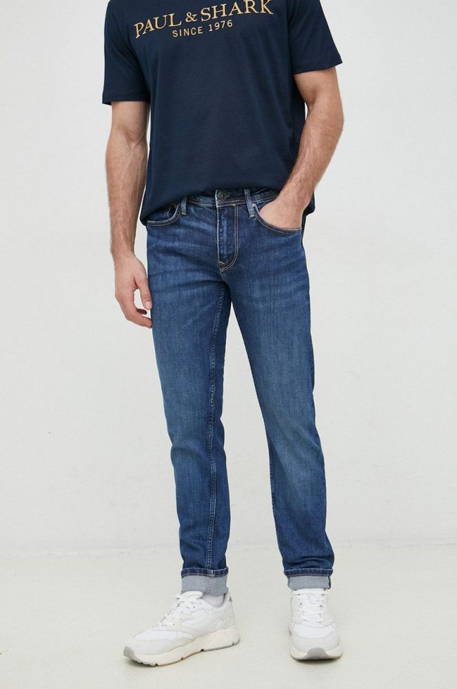 Джинси Pepe Jeans Hatch чоловічі колір темно-синій (2907378)