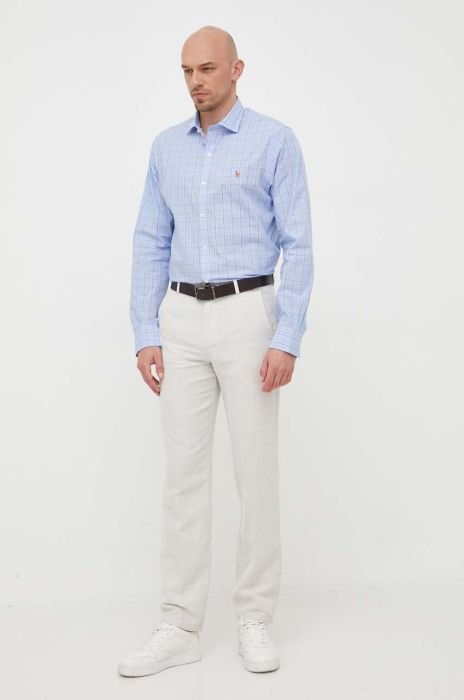 Штани United Colors of Benetton чоловічі колір бежевий пряме (3257998)