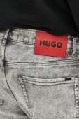 Джинси HUGO чоловічі колір сірий (3238454)
