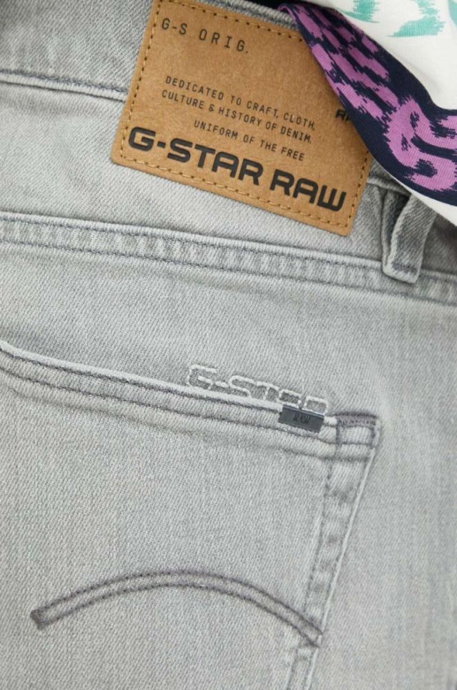 Джинси G-Star Raw чоловічі колір сірий (3132654) фото 4