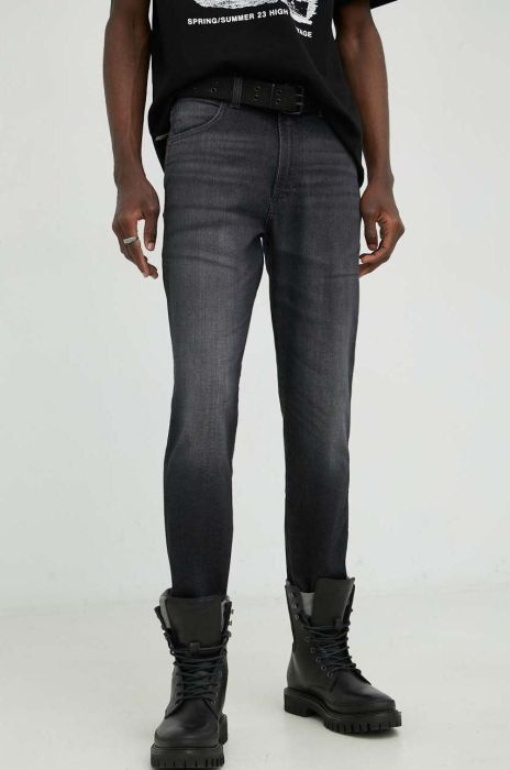 Джинси Wrangler Larston чоловічі колір чорний (3041471)