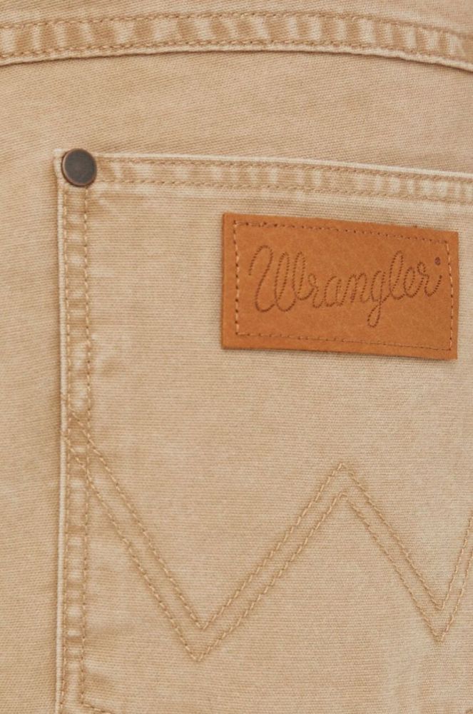 Джинси Wrangler Greensboro чоловічі колір коричневий (3178610) фото 4