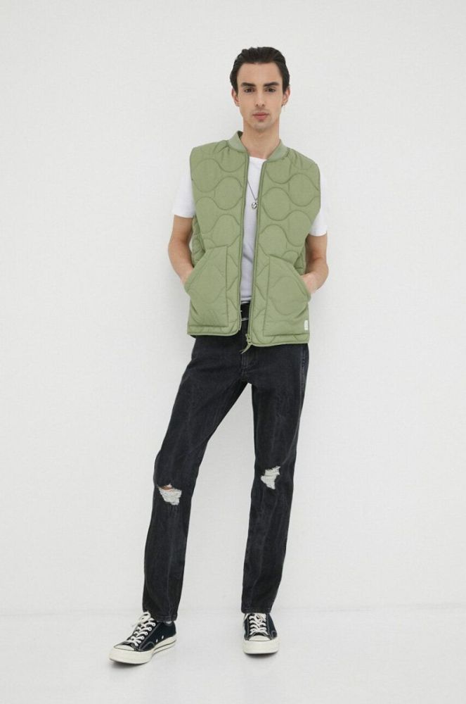 Джинси Wrangler Larston x Fender чоловічі колір чорний фото 2