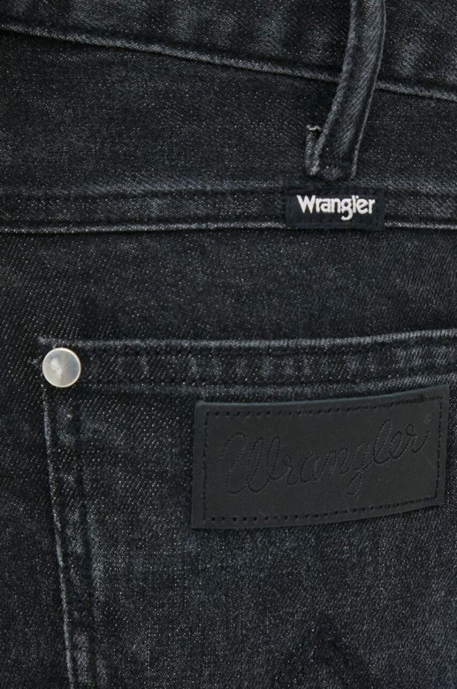 Джинси Wrangler Larston x Fender чоловічі колір чорний фото 4