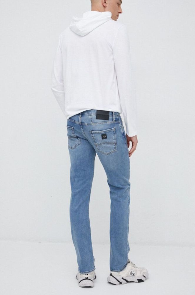 Джинси Armani Exchange чоловічі колір блакитний (3092638) фото 3