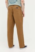 Бавовняні штани Vans чоловічі колір бежевий фасон chinos