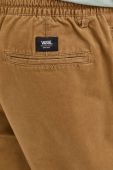 Бавовняні штани Vans чоловічі колір бежевий фасон chinos