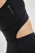Комбінезон для тренувань adidas Performance колір чорний овальне декольте