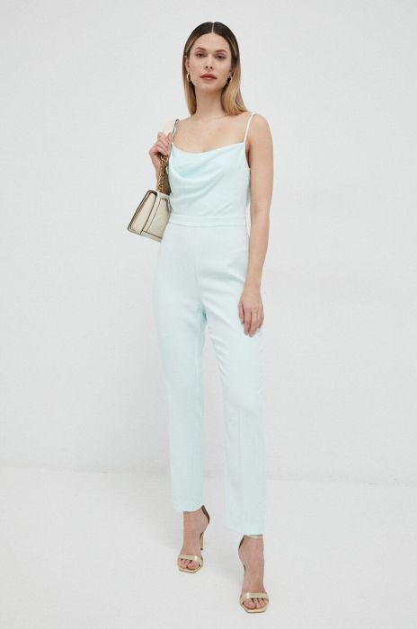 Комбінезон Marciano Guess колір бірюзовий овальне декольте