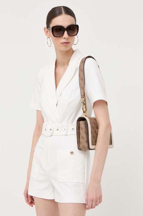 Комбінезон Morgan колір білий декольте трикутник (3295060)