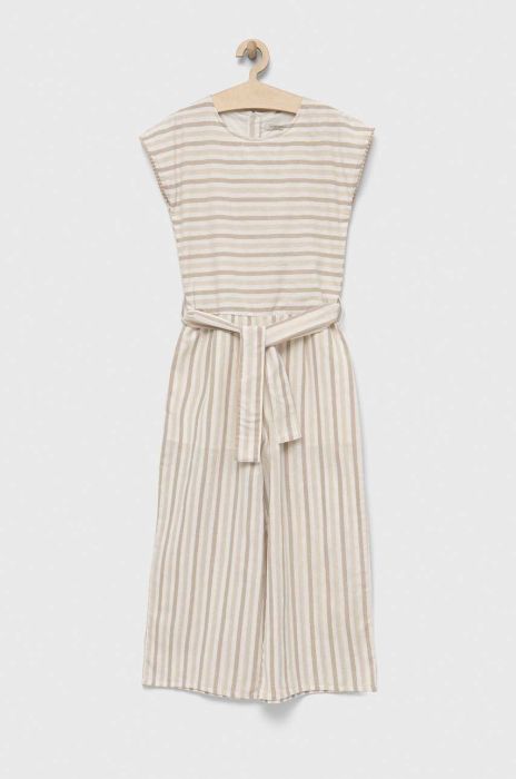 Дитячий комбінезон Birba&Trybeyond колір бежевий