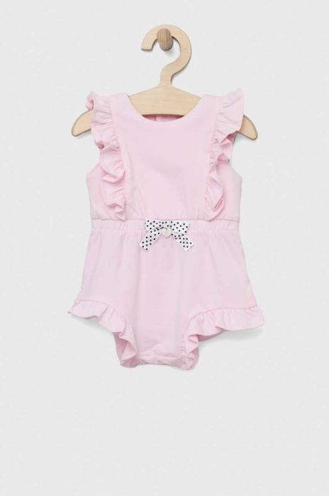 Комбінезон для немовлят Birba&Trybeyond колір рожевий