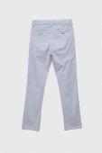 Дитячі штани Guess однотонні колір блакитний