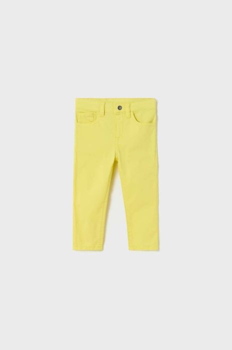 Штани для немовлят Mayoral колір жовтий однотонні (2951517)