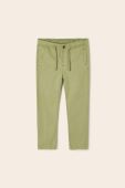 Дитячі штани Mayoral колір зелений однотонні (2955168)